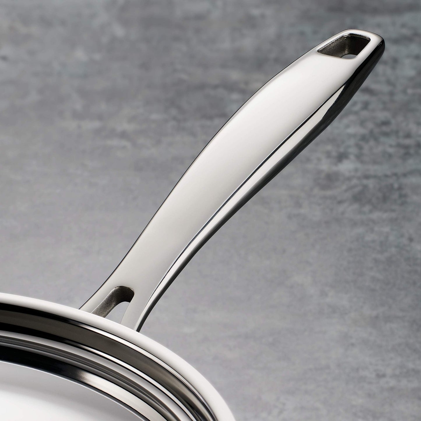 Tramontina Tri - Ply Clad Stainless Steel 3 - Quart Saute Pan with Lid - electronicsexpo.com - Sauce Pans & Sauciers