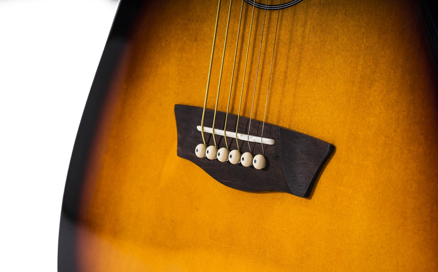 Washburn Vintage Series 6 String Acoustic - Electric Guitar (Right/Tobacco Sunburst) - electronicsexpo.com - Acoustic Guitars