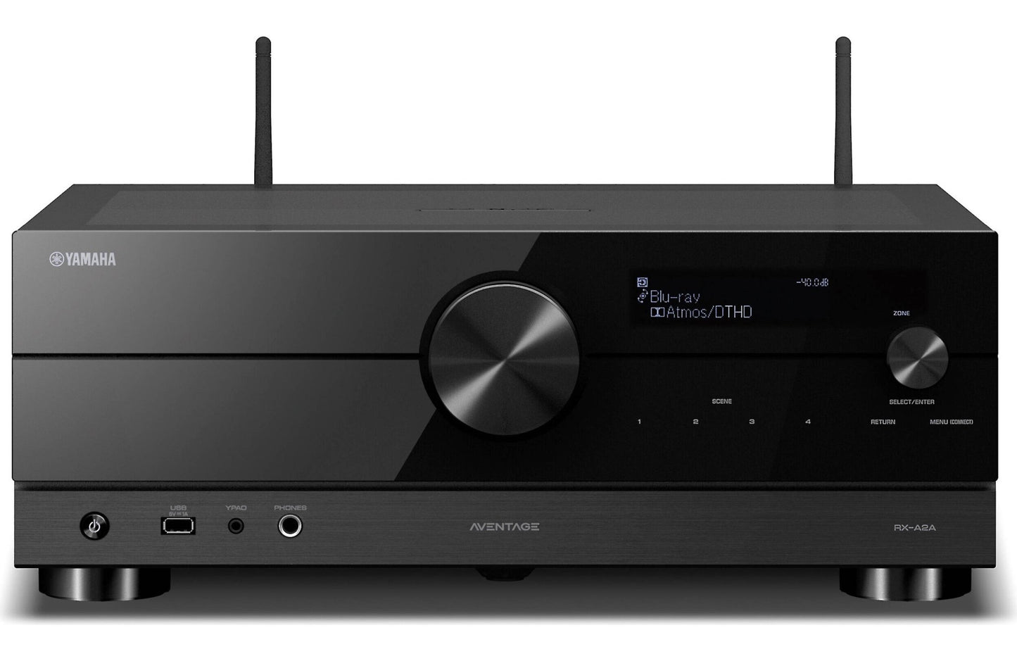 Yamaha AVENTAGE RX - A2A 7.2 - Channel Home Theater Receiver (Certified Refurbished) - electronicsexpo.com - Home Theater Receivers