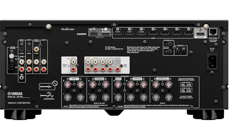 Yamaha AVENTAGE RX - A4A 7.2 Channel Home Theater AV Receiver - electronicsexpo.com - Home Theater Receivers