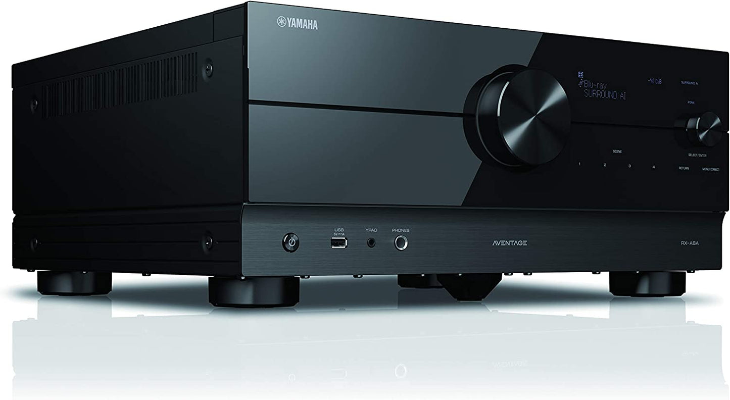 Yamaha AVENTAGE RX-A6A 9.2-Channel Home Theater Receiver (Open Box) - electronicsexpo.com-Home Theater Receivers