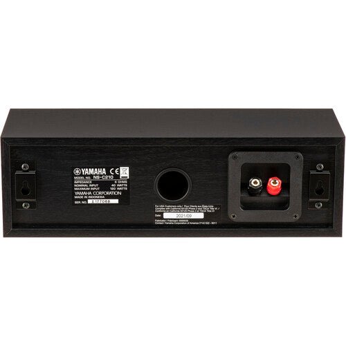 Yamaha NS - C210 Two - Way Center Channel Speaker (Black) - electronicsexpo.com - Center Channel Speaker