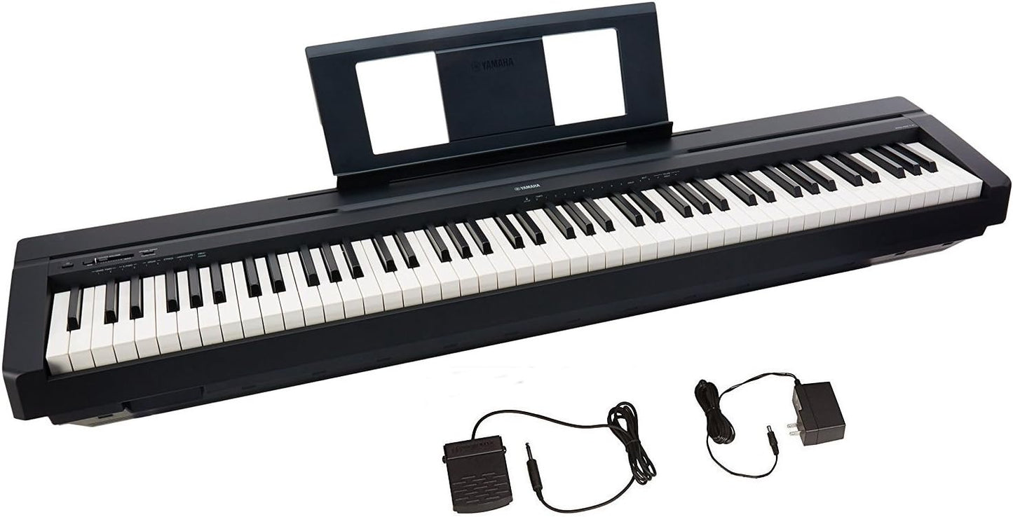 Yamaha P45 88-Key Weighted Digital Piano - electronicsexpo.com-Digital Pianos