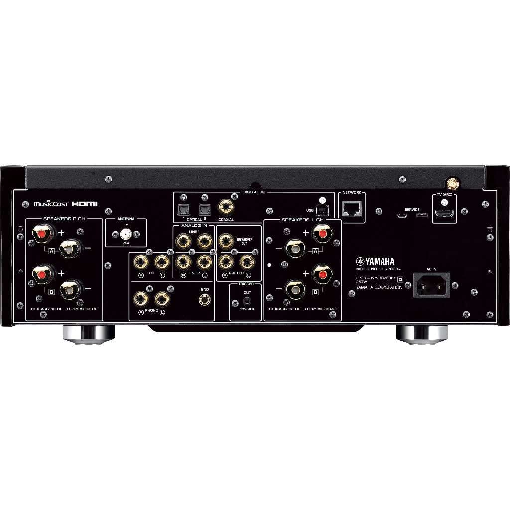 Yamaha R - N2000A Stereo Receiver with Wi - Fi, Bluetooth, Apple AirPlay 2, and HDMI - electronicsexpo.com - Home Theater Receivers