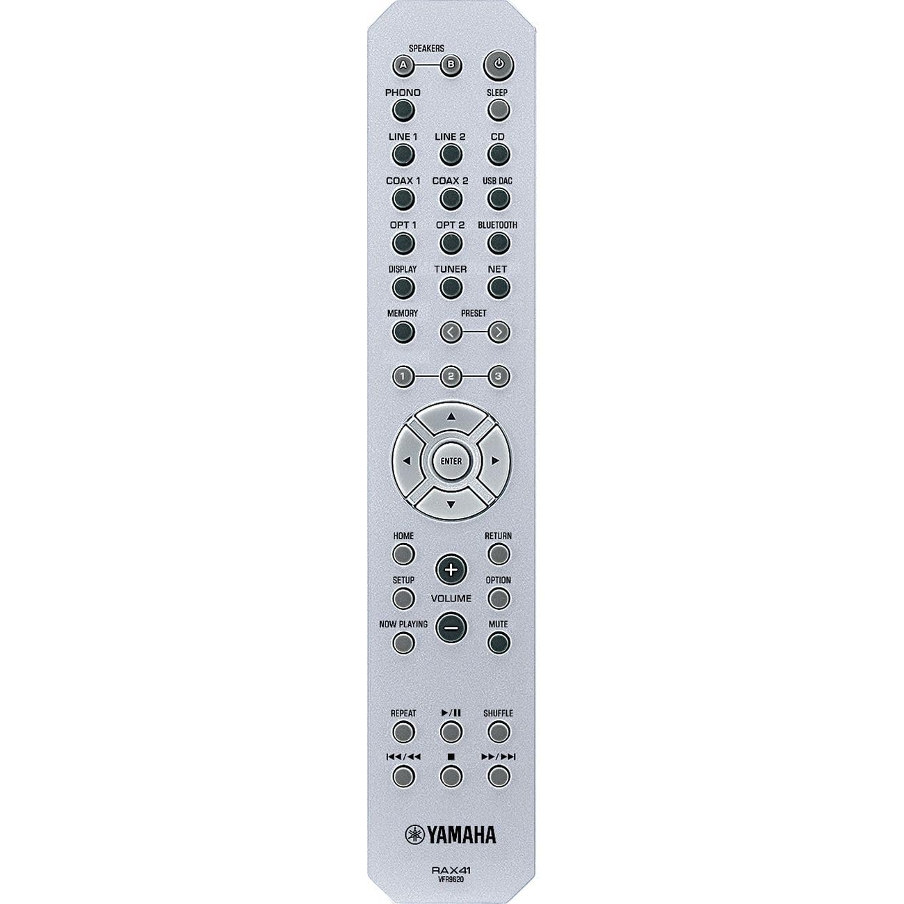 Yamaha R - N800A Stereo Receiver with Wi - Fi, Bluetooth and Apple AirPlay 2 Black (Certified Refurbished) - electronicsexpo.com - Home Theater Receivers