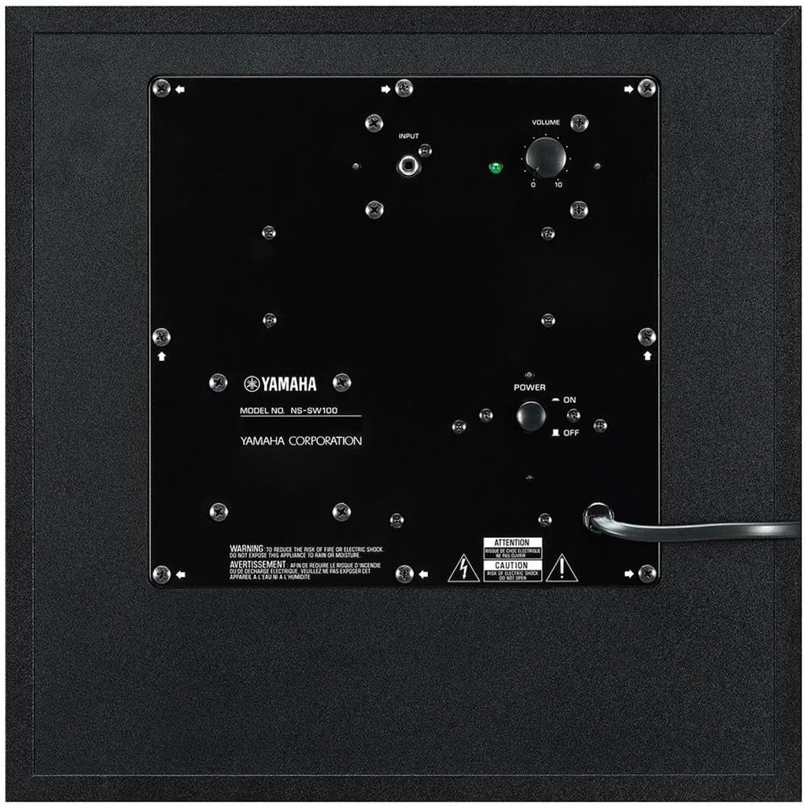Yamaha RX - V385 5.1 - Channel 4K Ultra HD AV Receiver with NS - SW100BL 10" 100W Powered Subwoofer and NS - C210BL Center Channel Speaker (Bundle) - electronicsexpo.com - Home Theater Systems & Packages