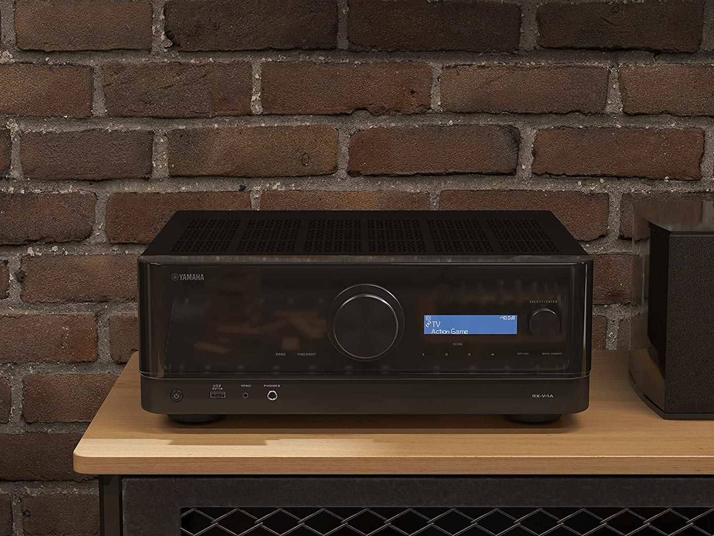 Yamaha RX - V4A 5.2 Channel 8K Home Theater AV Receiver (Open Box) - electronicsexpo.com - Home Theater Receivers