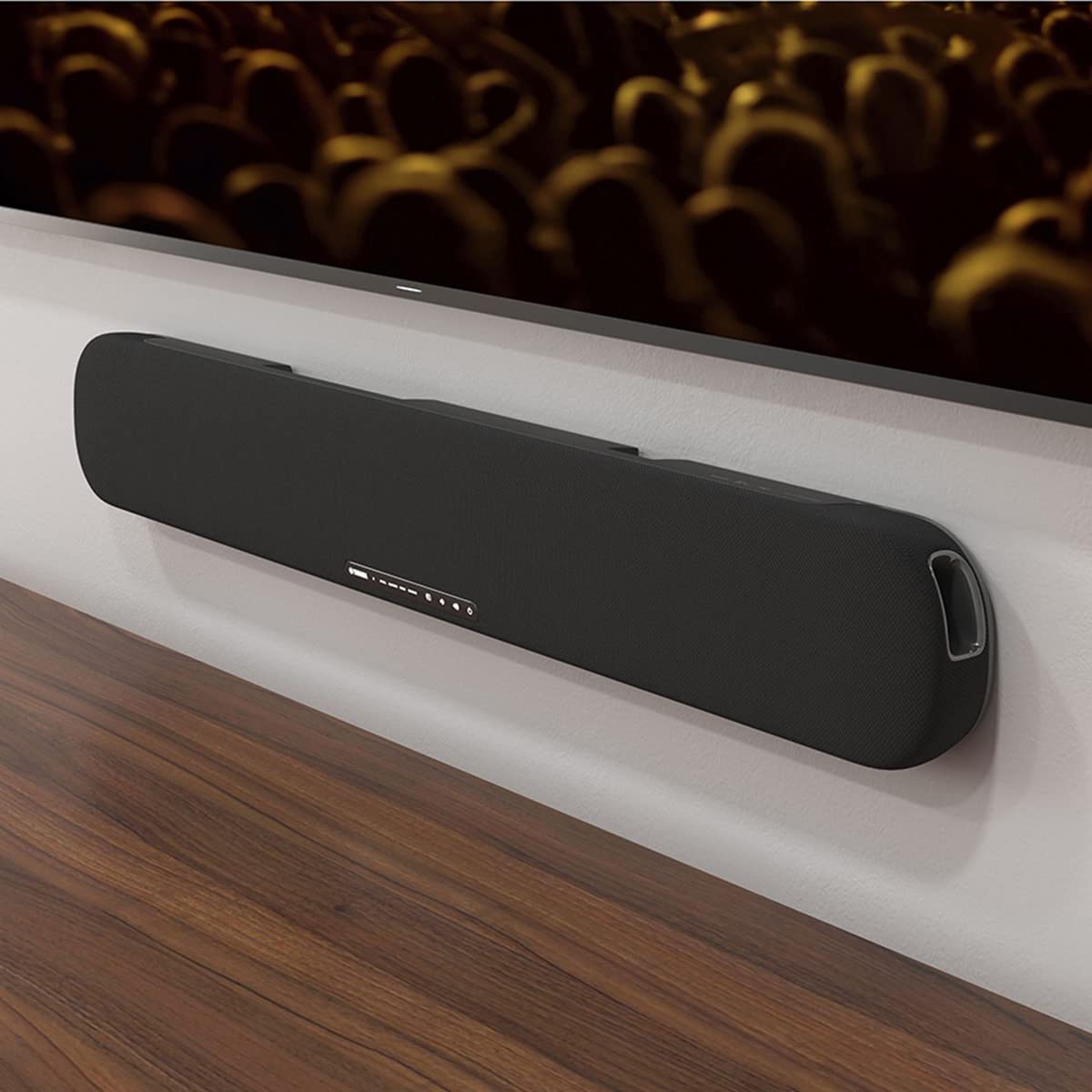 Yamaha SR - B20A Soundbar with Dual Built - in Subwoofers, Bluetooth, and DTS Virtual:X (Factory Certified Refurbished) - electronicsexpo.com - Soundbars