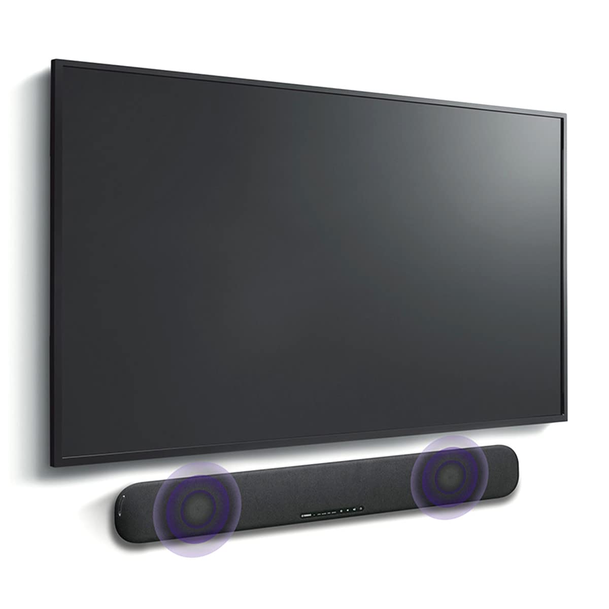 Yamaha SR - B20A Soundbar with Dual Built - in Subwoofers, Bluetooth, and DTS Virtual:X (Factory Certified Refurbished) - electronicsexpo.com - Soundbars