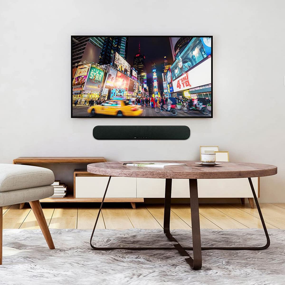 Yamaha SR - B20A Soundbar with Dual Built - in Subwoofers, Bluetooth, and DTS Virtual:X (Factory Certified Refurbished) - electronicsexpo.com - Soundbars