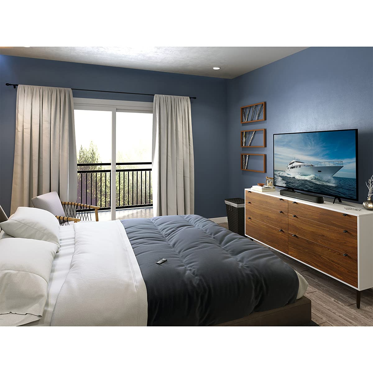 Yamaha SR - C20A Powered Sound Bar with Built - In Subwoofer and Bluetooth (Certified Refurbished) - electronicsexpo.com - Soundbars