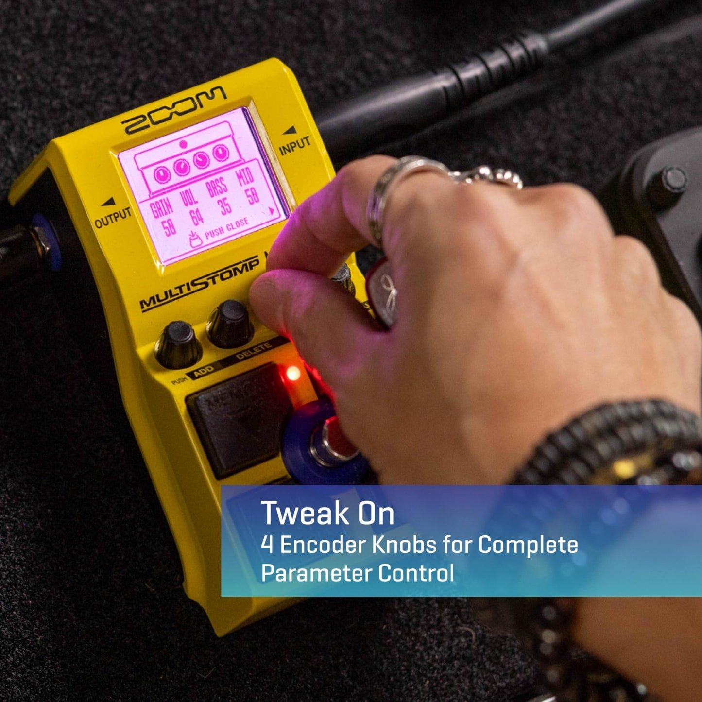 Zoom MS - 200D+ MultiStomp Guitar Effects Pedal - electronicsexpo.com - Guitar Pedals & Effects