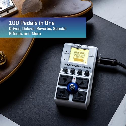 Zoom MS - 50G+ MultiStomp Guitar Effects Pedal - electronicsexpo.com - Guitar Pedals & Effects