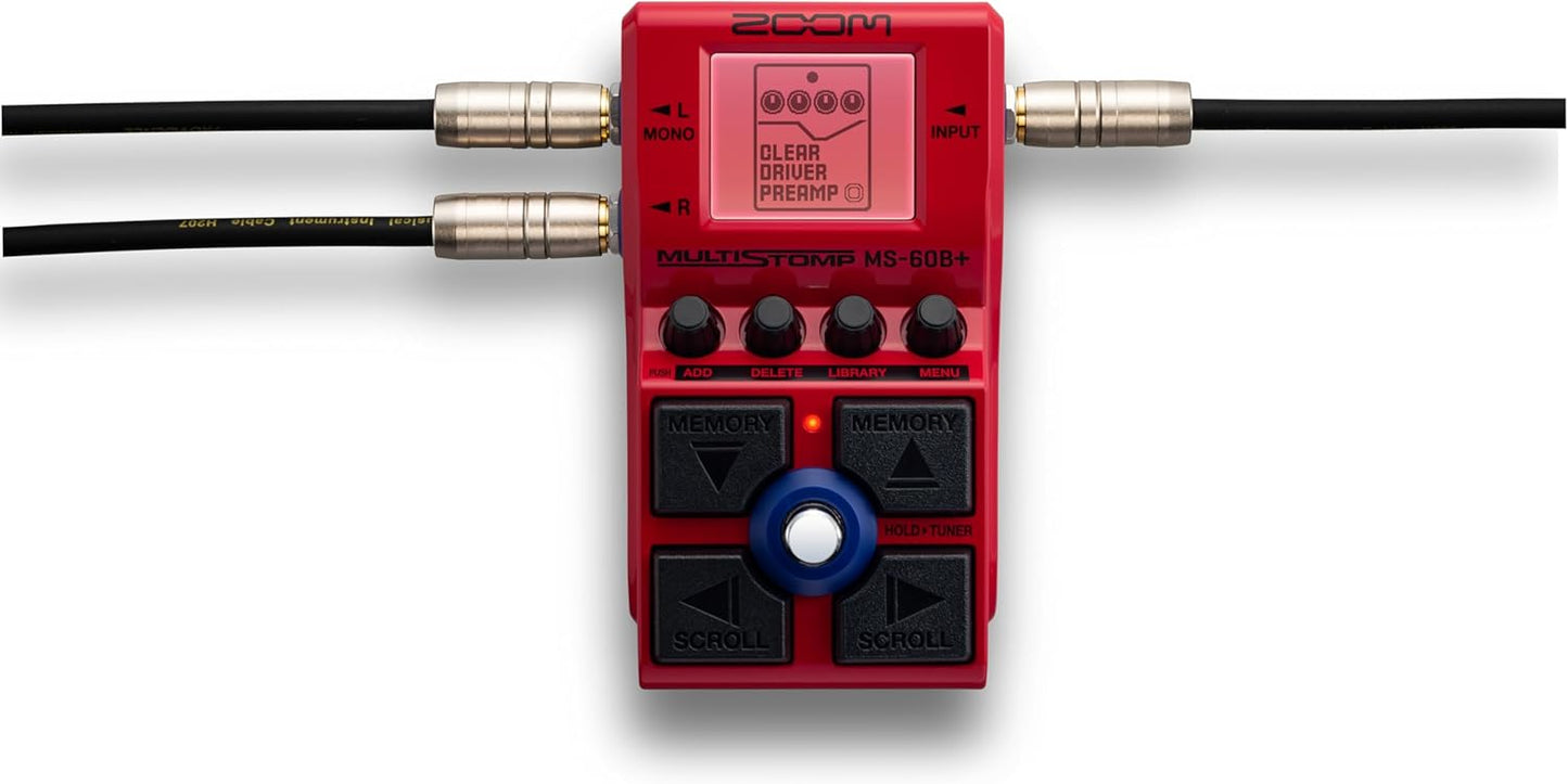 Zoom MS - 60B+ MultiStomp Bass Effects Pedal - electronicsexpo.com - Guitar Pedals & Effects