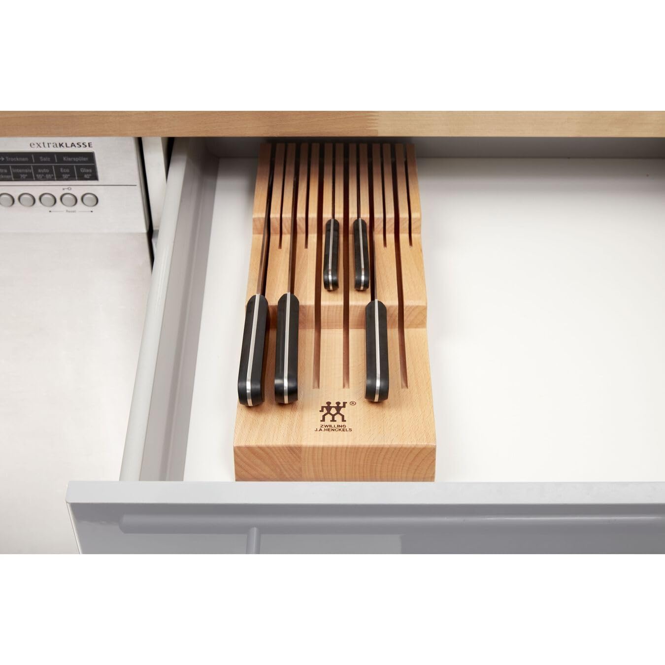 Zwilling drawer Knife Organizer, 12 slot, Natural - electronicsexpo.com - Knife Blocks
