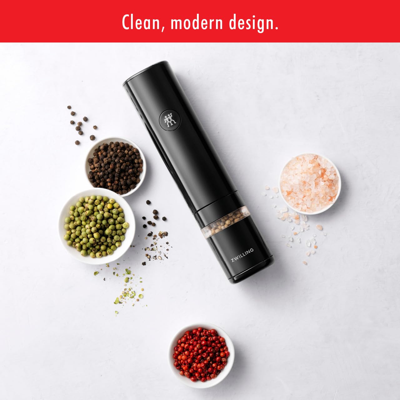 ZWILLING Enfinigy Electric Salt/Pepper Mill - electronicsexpo.com - Electric Grinders