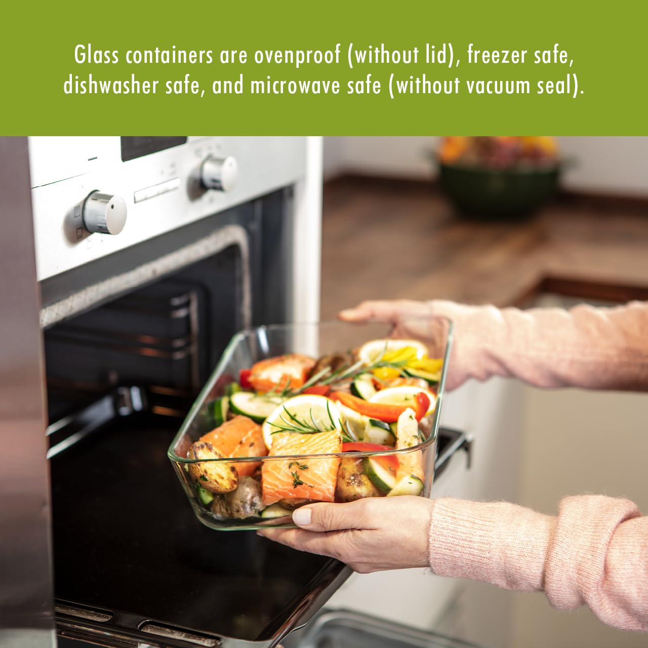 ZWILLING Fresh & Save 2 - pc Large Glass Airtight Food Storage Container, Meal Prep Container - electronicsexpo.com - Food Storage Containers