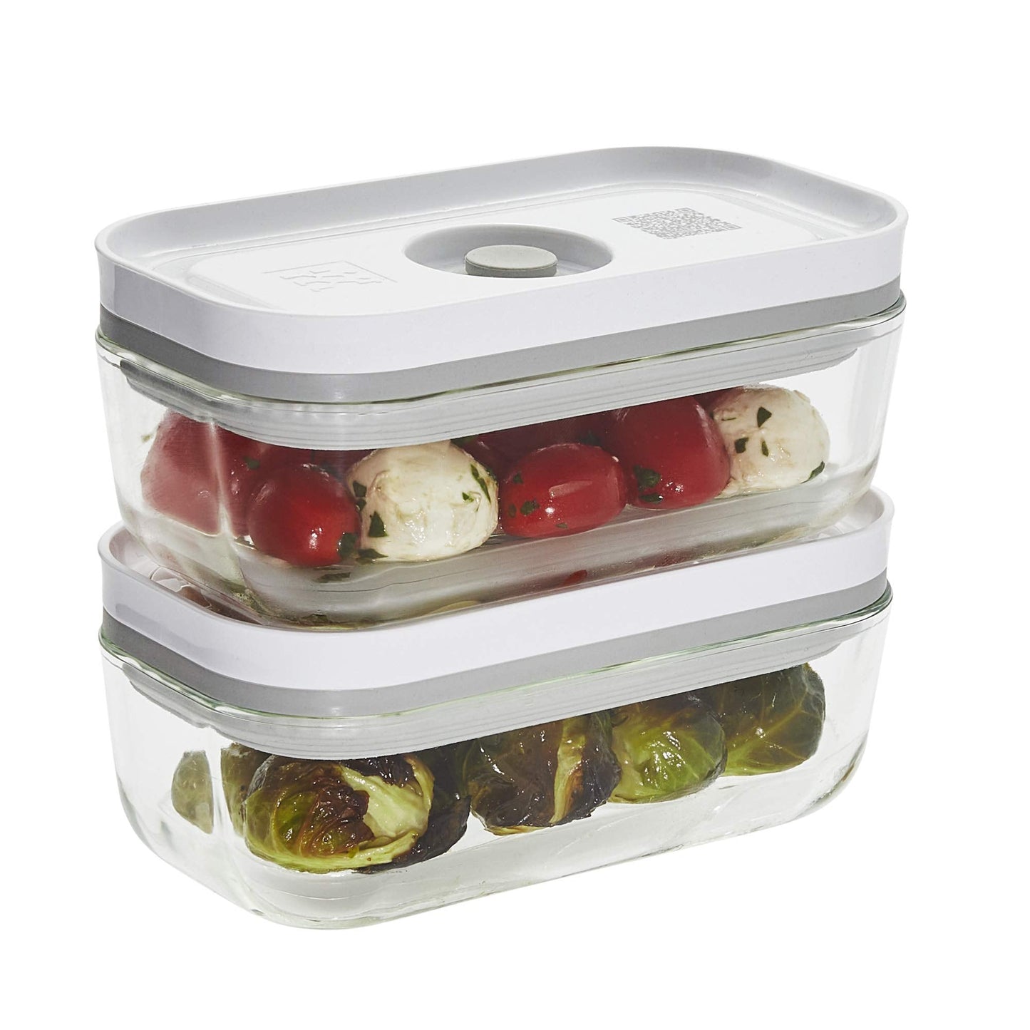 ZWILLING Fresh & Save 2 - Piece Small Glass Airtight Food Storage Container, Meal Prep Container - electronicsexpo.com - Food Storage Containers
