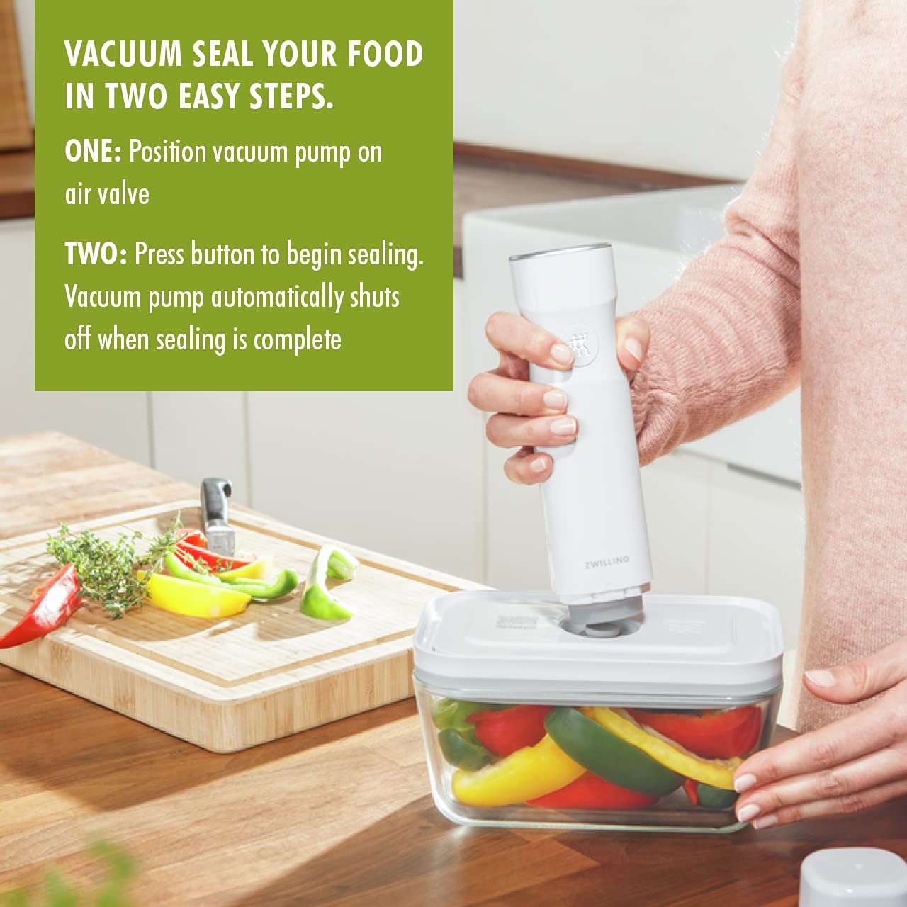 ZWILLING Fresh & Save 2 - Piece Small Glass Airtight Food Storage Container, Meal Prep Container - electronicsexpo.com - Food Storage Containers