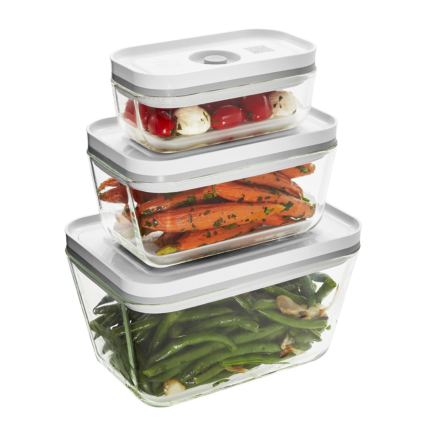 Zwilling Fresh & Save 3 - pc Glass Storage Containers with Lids - electronicsexpo.com - Food Storage Containers