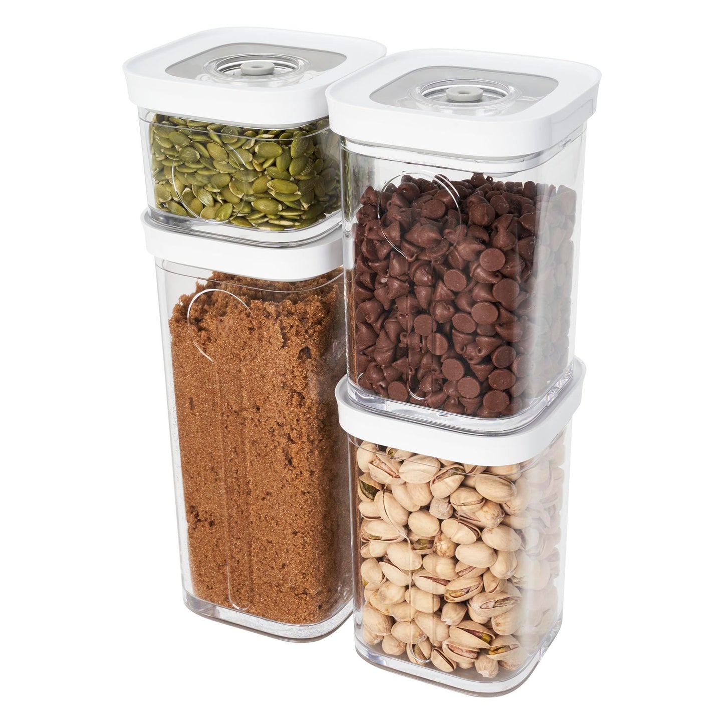 ZWILLING Fresh & Save CUBE Storage Organizer 6 - Piece, S, Pantry Organizers - electronicsexpo.com - Food Storage Containers