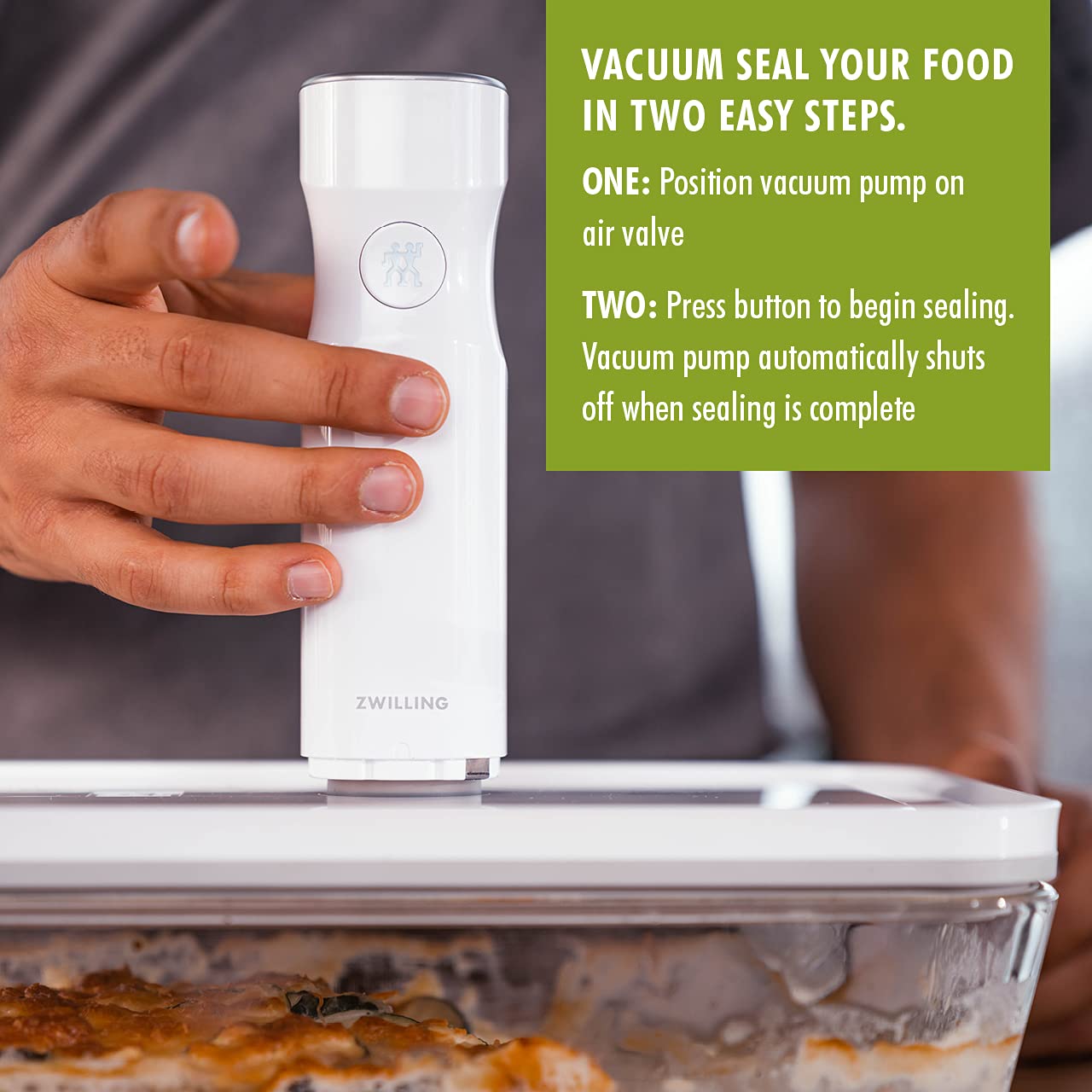 ZWILLING Fresh & Save Large Vacuum Sealer Container - electronicsexpo.com - Food Storage Containers