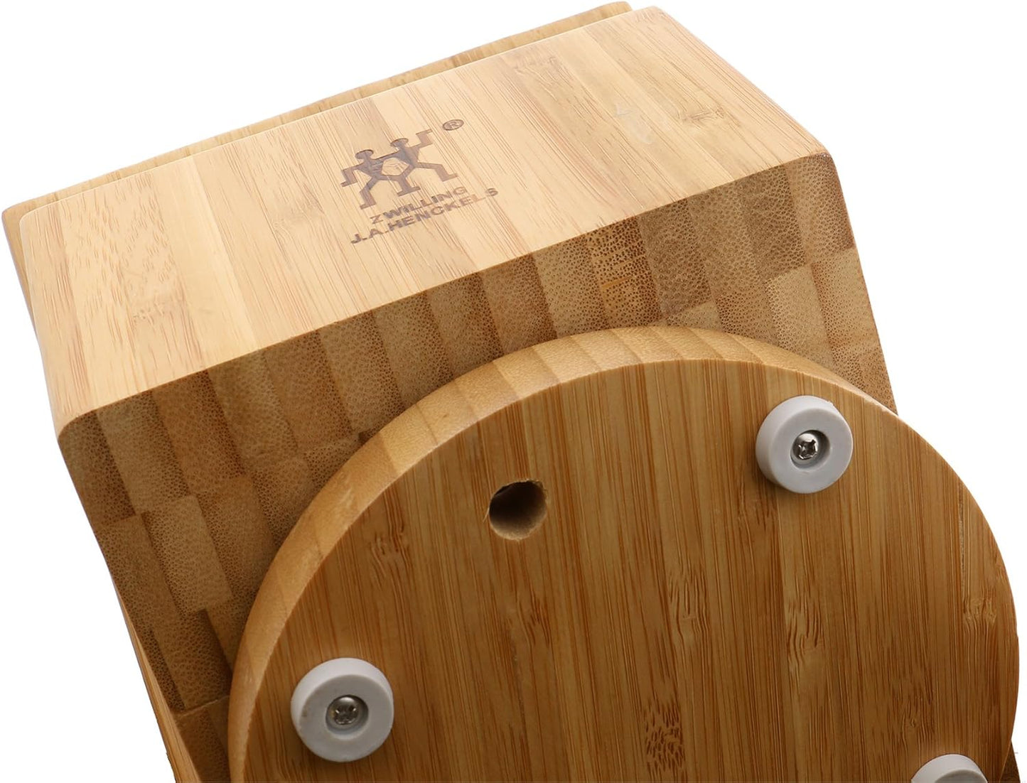 ZWILLING J.A. Henckels 26 - Slot Bamboo Swivel Knife Block - electronicsexpo.com - Knife Blocks