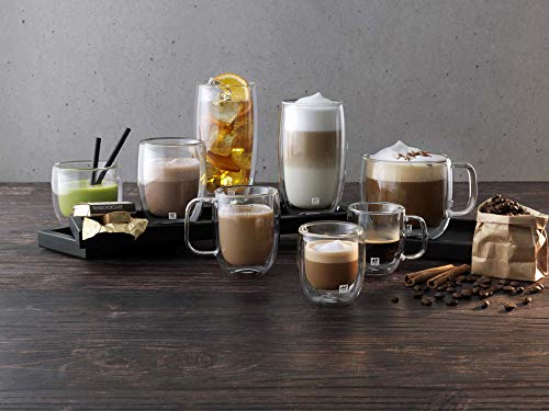 ZWILLING Sorrento 2 - pc Double - Wall Glass Espresso Cup Set - electronicsexpo.com - Coffee Mugs