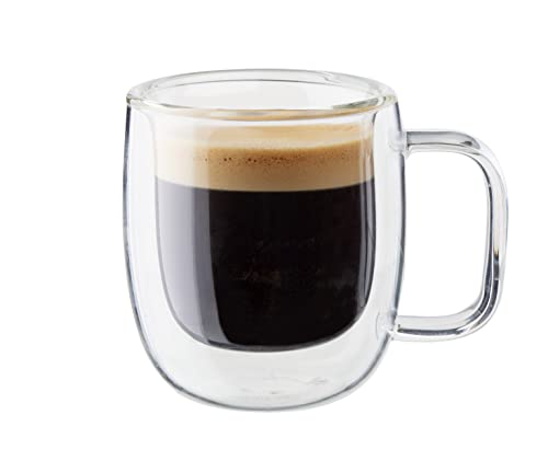 ZWILLING Sorrento Plus 2 - pc Double - Wall Glass Espresso Mug Set - electronicsexpo.com - Coffee Mugs