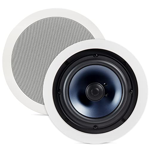 Polk Audio RC80i Round 8" Two-Way In-Wall/Ceiling Speakers