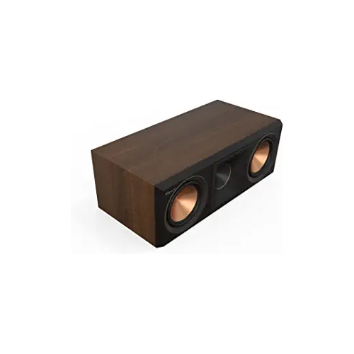 Klipsch Reference Premiere RP-500C II Center Channel Speaker with Updated Tractrix Horn and Port Technology and 5.25? Cerametallic Woofers for Crystal-Clear Home Theater Dialogue in Walnut - Misc - electronicsexpo.com
