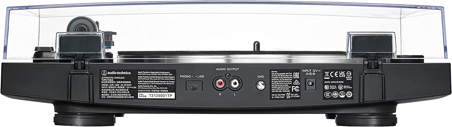Audio Technica AT - LP3XBT - BK Bluetooth Turntable Belt Drive Fully Automatic - electronicsexpo.com - Turntables