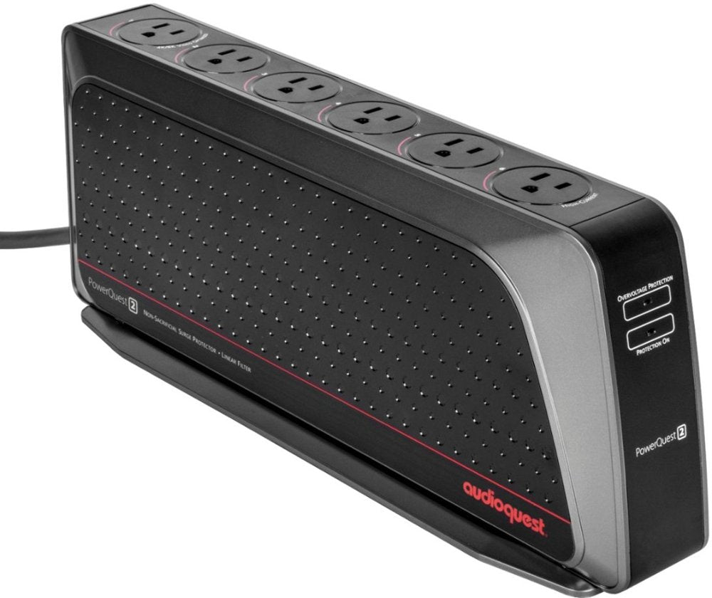 AudioQuest PowerQuest 2 Power Line Conditioner and Surge Protector - electronicsexpo.com - Power Protection