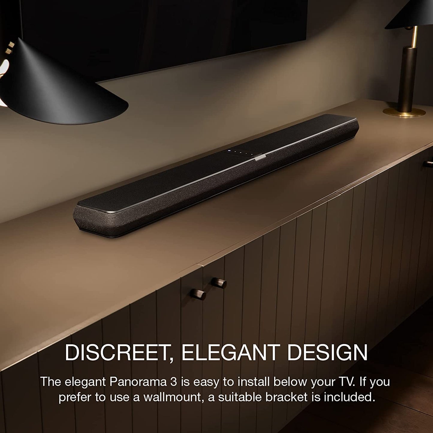 Bowers & Wilkins Panorama 3 Wireless Dolby Atmos Soundbar - electronicsexpo.com - Soundbars
