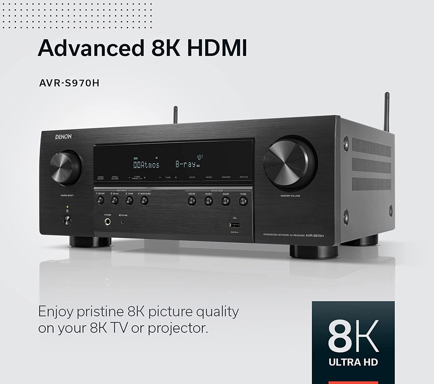 Denon AVR - S970H 7.2 - Channel Home Theater Receiver - electronicsexpo.com - Home Theater Receivers