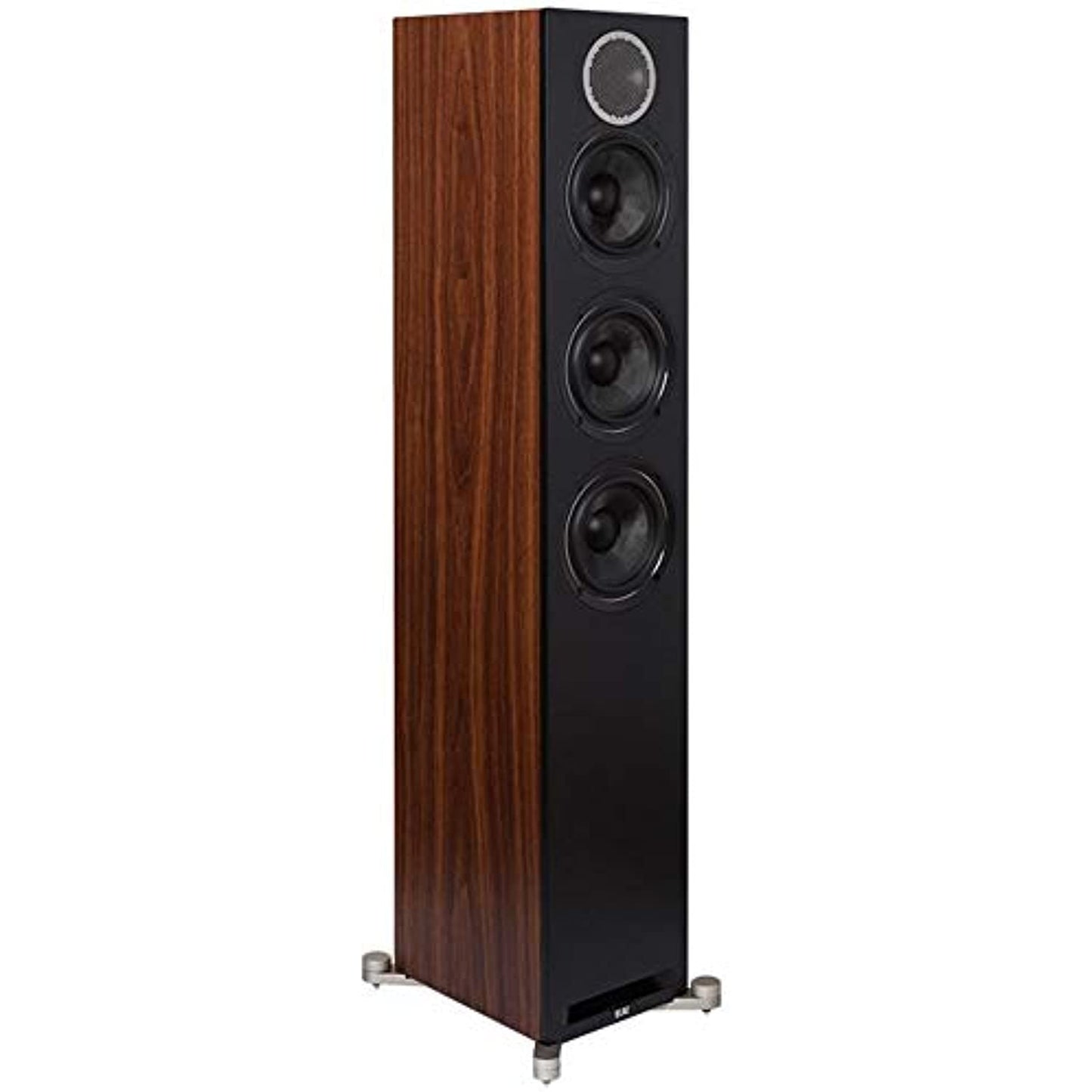 ELAC DFR52 Debut Reference Floorstanding Speaker Each (Black/Walnut) - electronicsexpo.com - Floor Standing Speakers