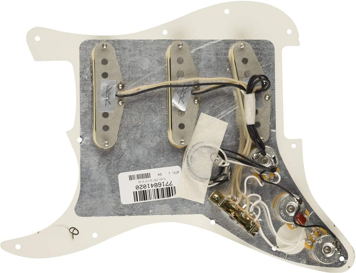 Fender Custom 69 Prewired Stratocaster Pickguard - electronicsexpo.com - Pro Audio Accessories