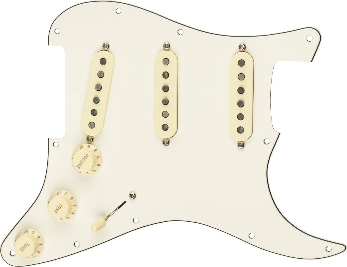 Fender Custom 69 Prewired Stratocaster Pickguard - electronicsexpo.com - Pro Audio Accessories