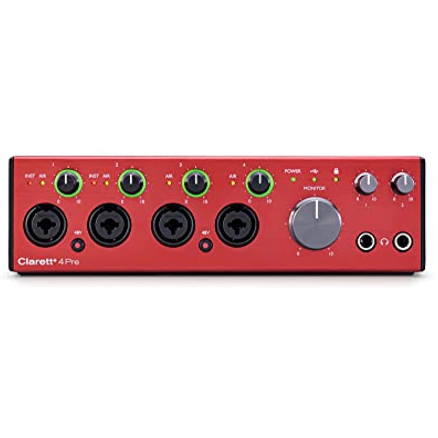 Focusrite Clarett+ 4Pre 18 - in / 8 - Out Audio Interface - electronicsexpo.com - Audio Interfaces
