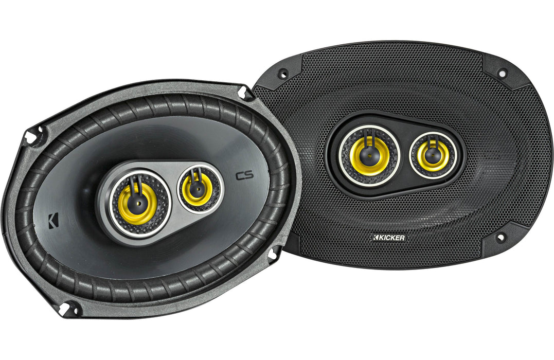 Kicker 46CSC6934 6"x9" 3-Way Car Speakers (Pair) - Car Speakers - electronicsexpo.com