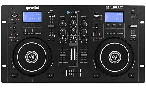 Gemini CDM - 4000BT CD/MIXER Combo Player With BT Input - electronicsexpo.com - Pro Mixers