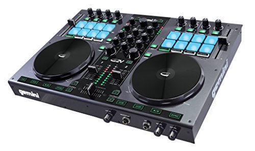 Gemini Sound G2V Professional Audio Interface 2 - Channel MIDI Mappable Virtual DJ Controller Deck - electronicsexpo.com - PA Systems