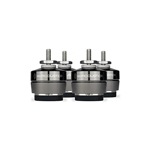 IsoAcoustics GAIA III 4-Pack of Speaker Isolation Feet for Improved Performance with Floor-Standing Speakers - electronicsexpo.com-Speaker Accessories