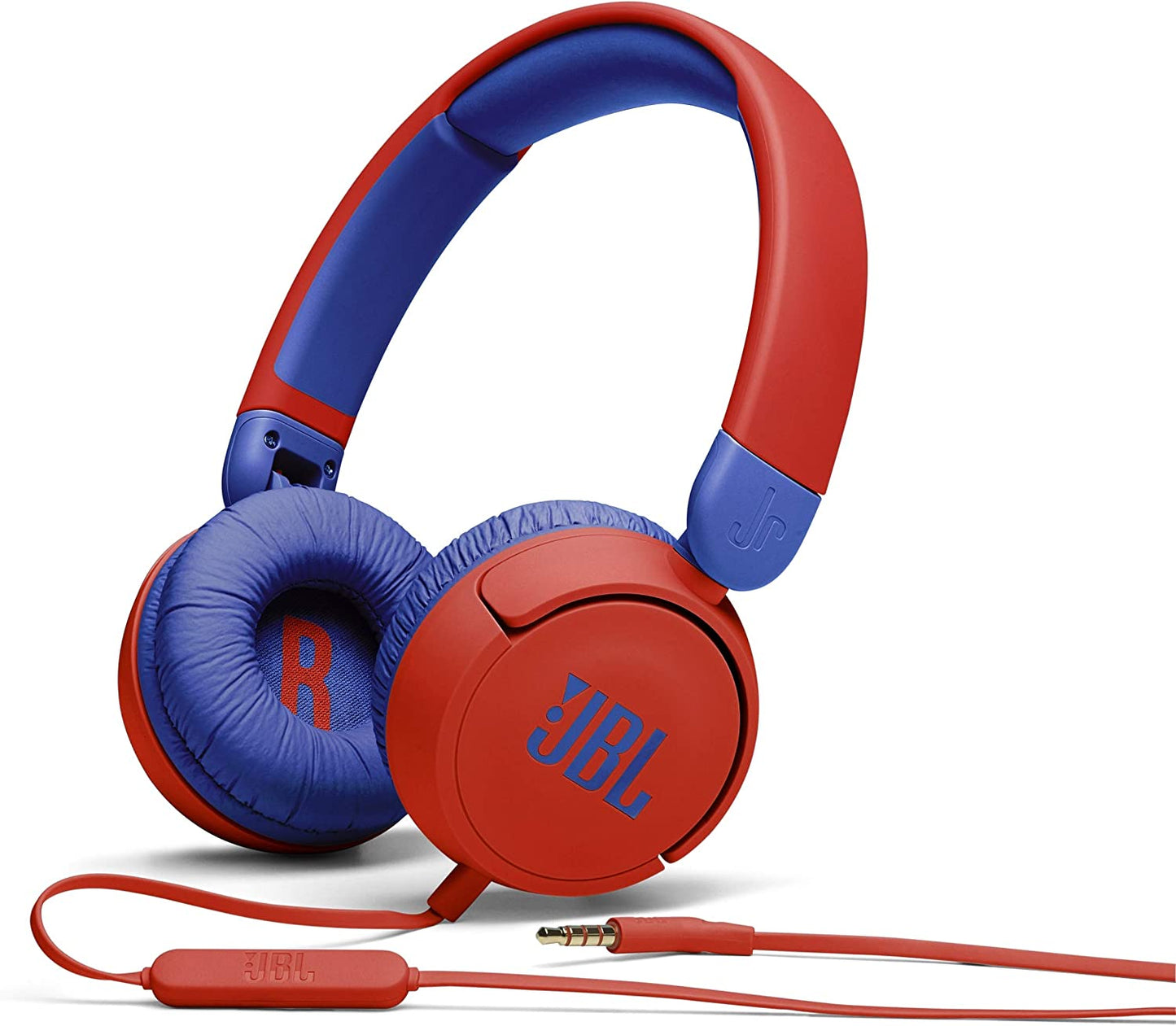JBL JR 310 Kids On - Ear Headphones (Red/Blue) - electronicsexpo.com - Headphones