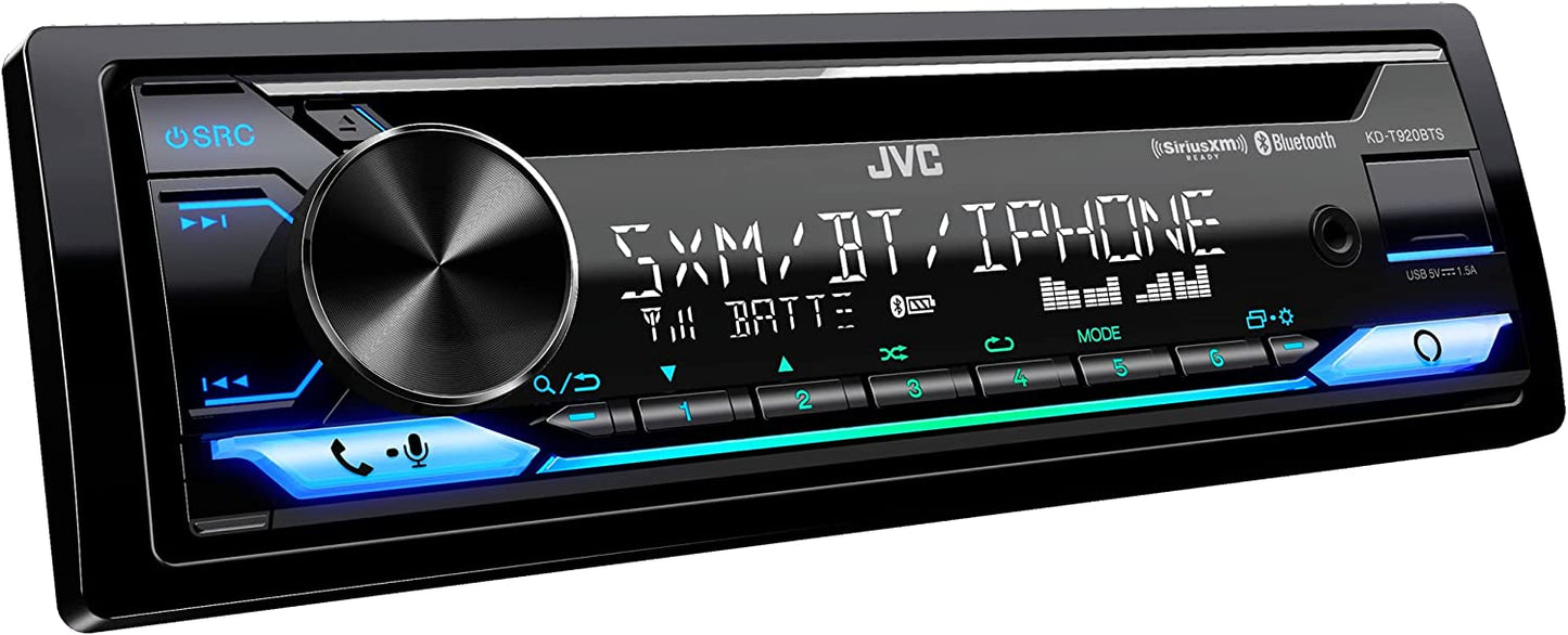 JVC KD - T920BTS Single - DIN Car Stereo Receiver - electronicsexpo.com - Car Stereo Receivers