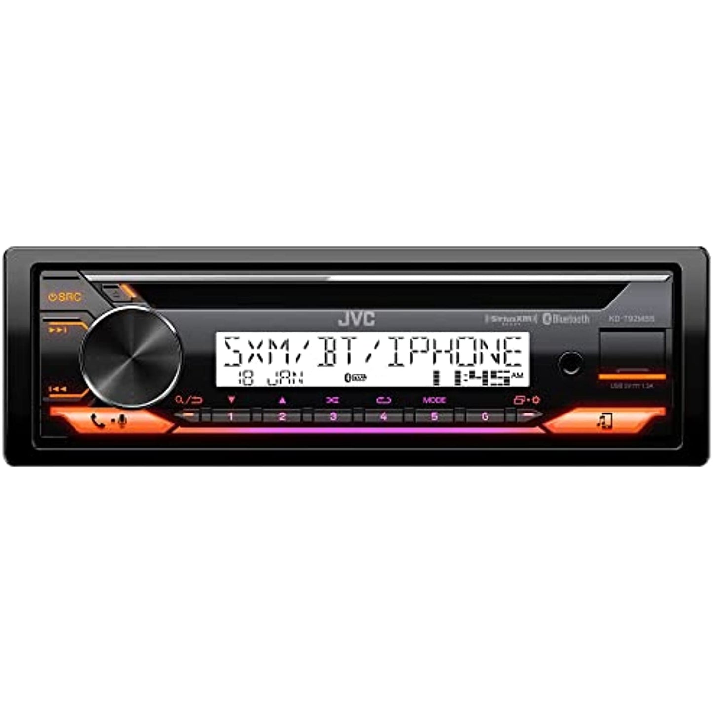 JVC KD - T92MBS Marine Rated Car Stereo Receiver - electronicsexpo.com - Car Stereo Receivers