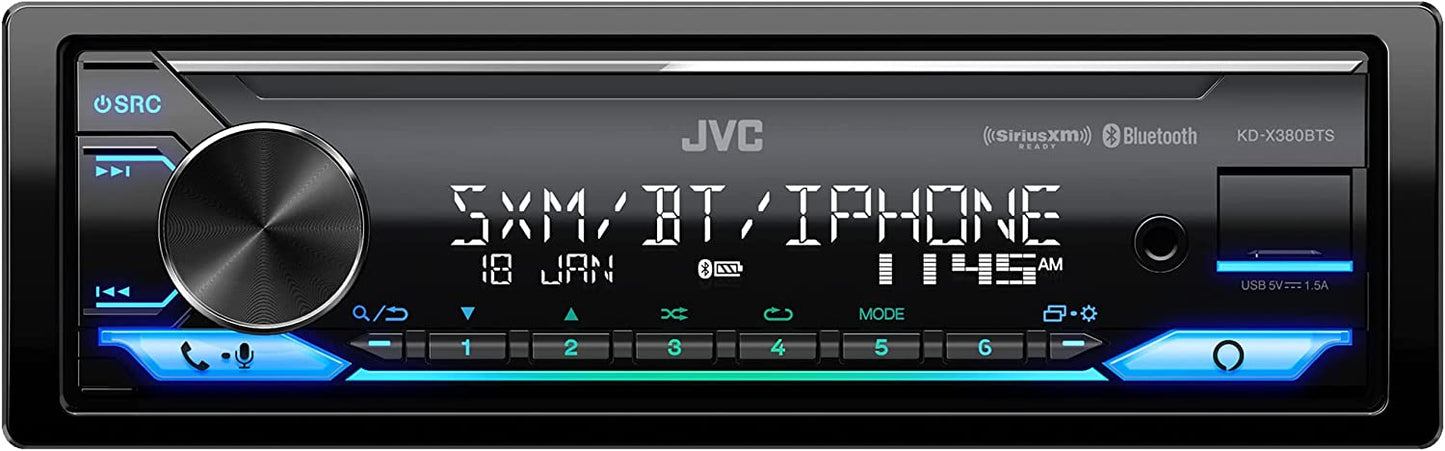JVC KD - X380BTS Digital Media Receiver - electronicsexpo.com - Car Stereo Receivers