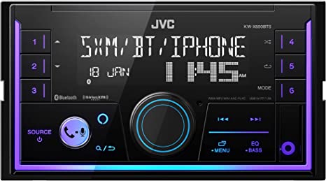 JVC KW - X850BTS Single - DIN Car Stereo Receiver - electronicsexpo.com - Car Stereo Receivers