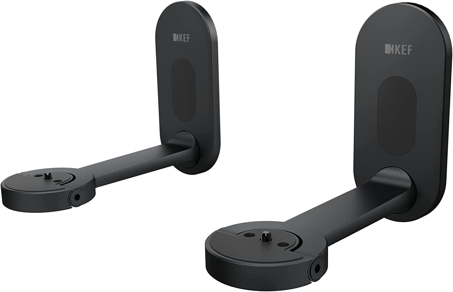 KEF LSX B1 Wall Bracket (Black/Pair) - electronicsexpo.com - Speaker Stands & A/V Racks