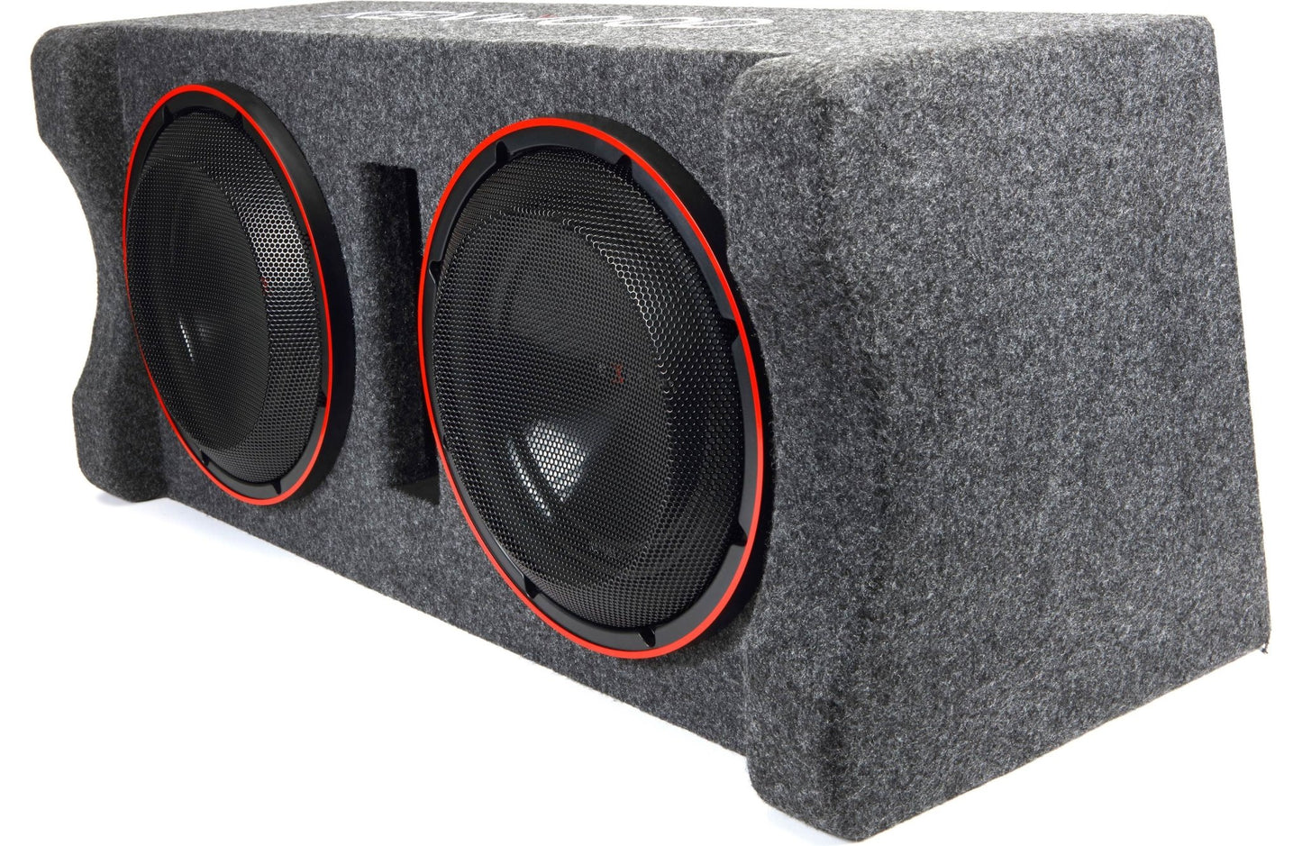 Kenwood Excelon P - XW1221DHP 2 - ohm Ported Enclosure with Two 12" Subwoofers - electronicsexpo.com - Car Subwoofer